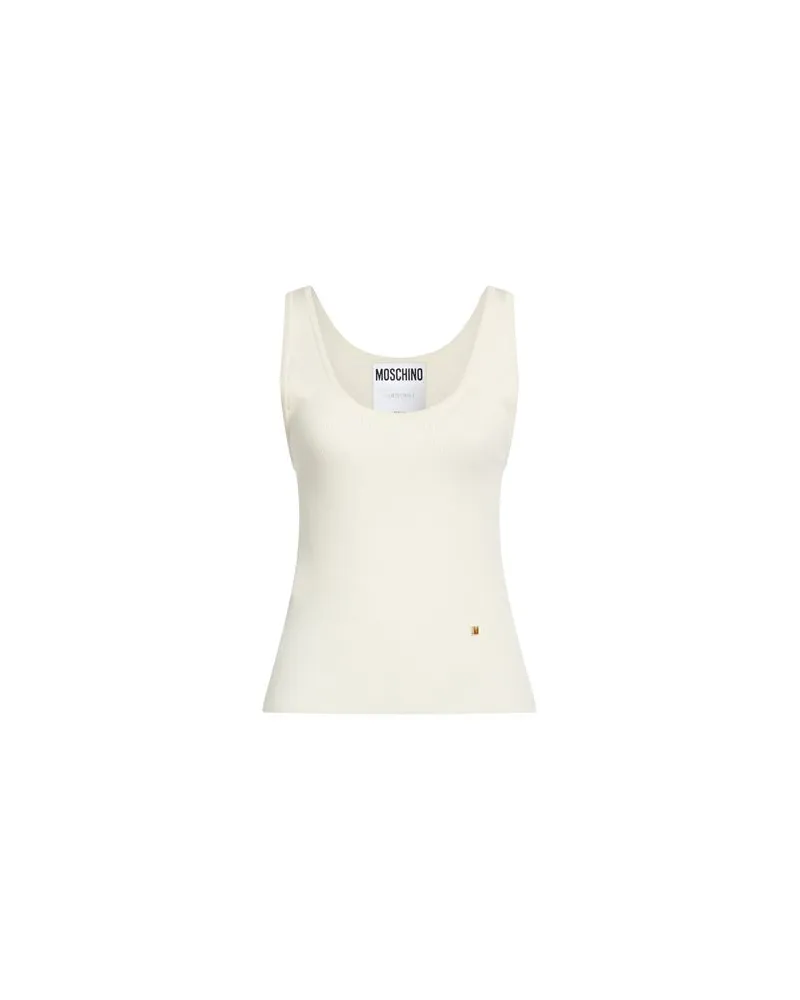 Moschino TOPS - Tank Topsauf YOOX.COM Elfenbein