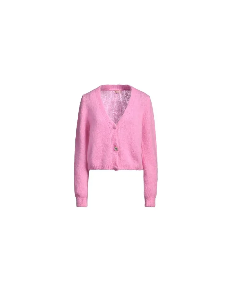 Liu Jo STRICKWAREN - Strickjackenauf YOOX.COM Rosa