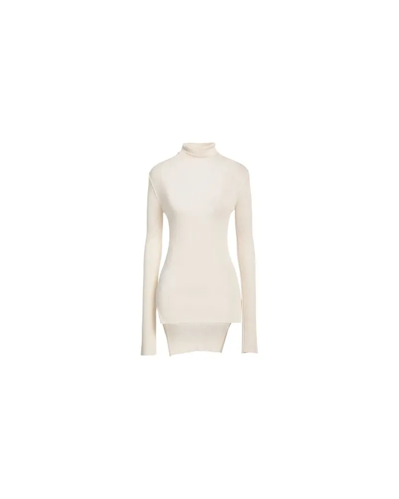 QUIRA STRICKWAREN - Rollkragenpulloverauf YOOX.COM Cremeweiß