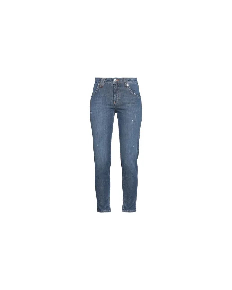 Roy Roger's HOSEN & RÖCKE - Jeanshosenauf YOOX.COM Blau