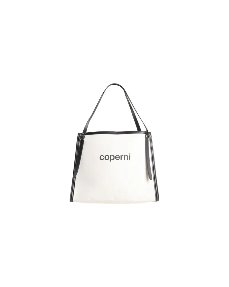 COPERNI TASCHEN - Schultertaschenauf YOOX.COM Cremeweiß