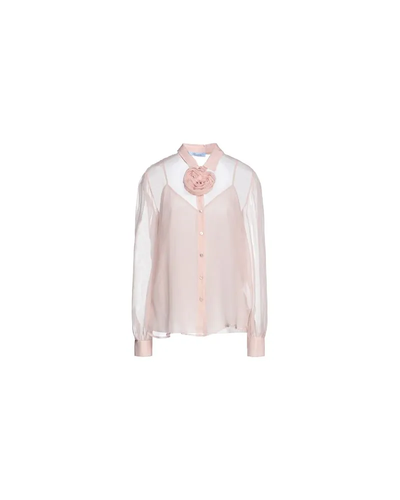 Blumarine TOPS - Hemdenauf YOOX.COM Hellrosa
