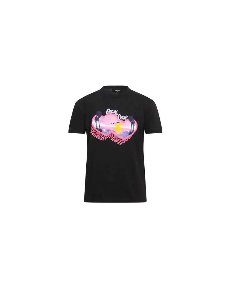 Dsquared2 TOPS - T-shirtsauf YOOX.COM Schwarz