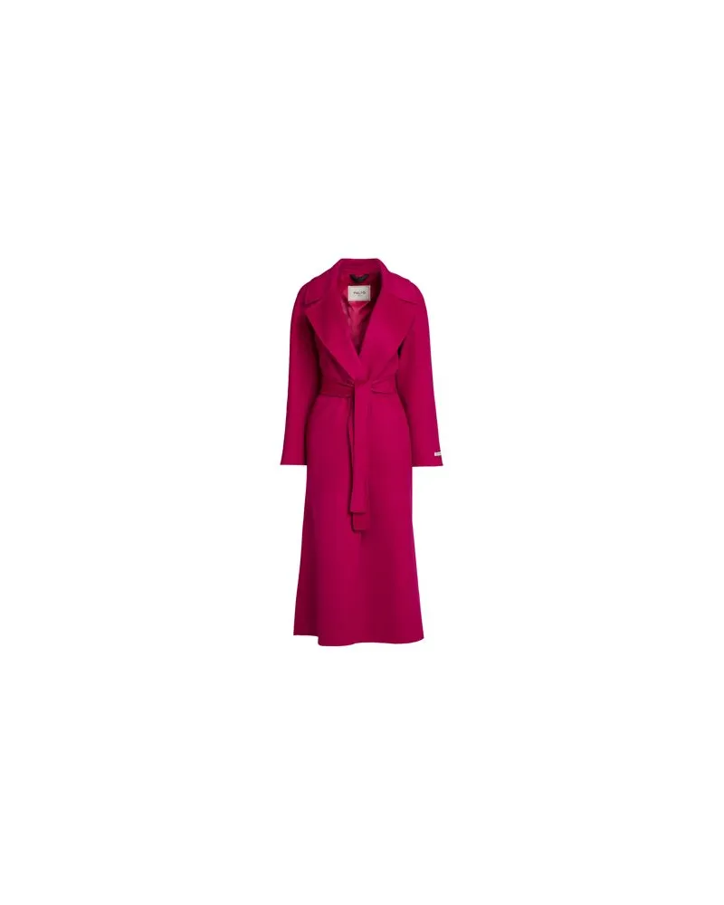 Paltò JACKEN & MÄNTEL - Mäntelauf YOOX.COM Magenta