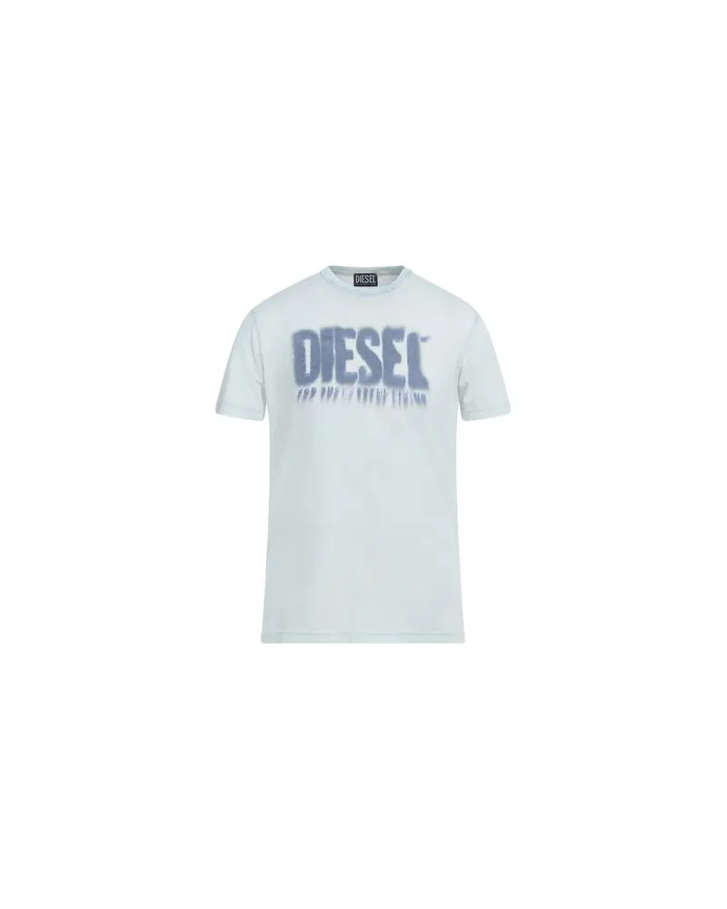 Diesel T-DIEGOR-E6  - TOPS - T-shirtsauf YOOX.COM Himmelblau