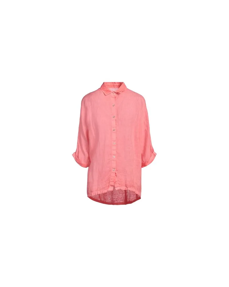 120% Lino TOPS - Hemdenauf YOOX.COM Koralle