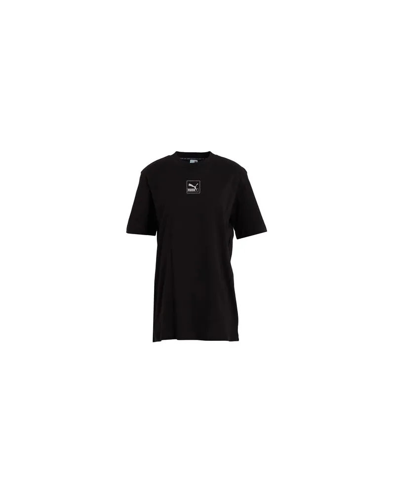 Puma Brand Love Relaxed Tee - Brand Love Relaxed Tee - TOPS - T-shirtsauf YOOX.COM Schwarz