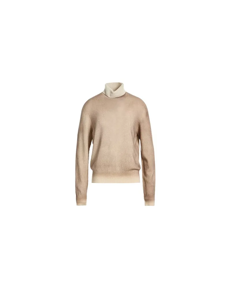 ARAGONA STRICKWAREN - Rollkragenpulloverauf YOOX.COM Beige