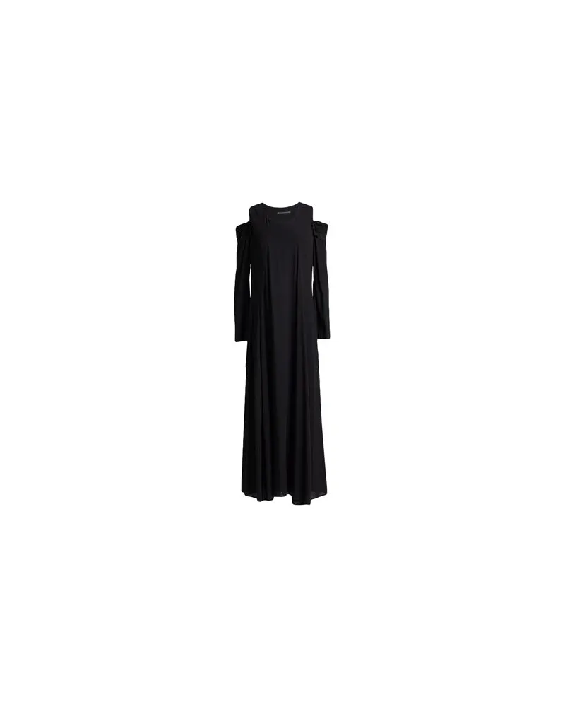 Yohji Yamamoto KLEIDER - Maxi-Kleiderauf YOOX.COM Schwarz