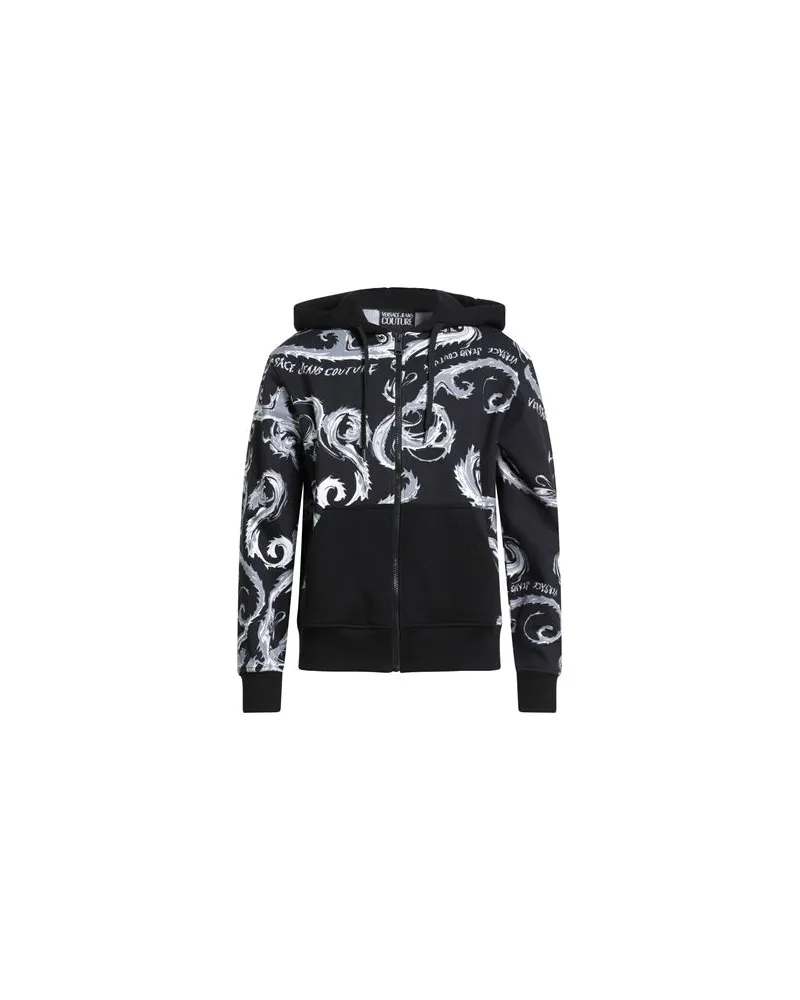 Versace Jeans TOPS - Sweatshirtsauf YOOX.COM Schwarz