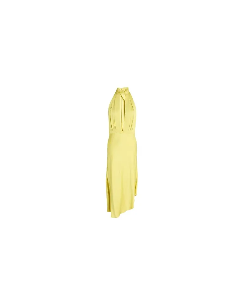 Elisabetta Franchi KLEIDER - Midi-Kleiderauf YOOX.COM Limettengrün