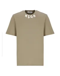 MSGM T-shirts Grün