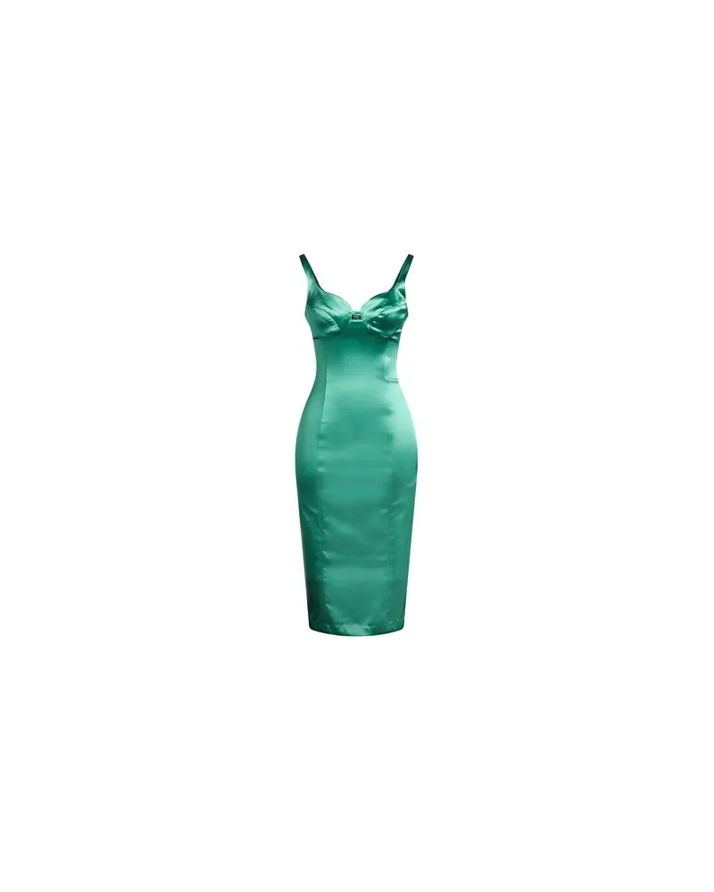 Elisabetta Franchi KLEIDER - Midi-Kleiderauf YOOX.COM Smaragdgrün