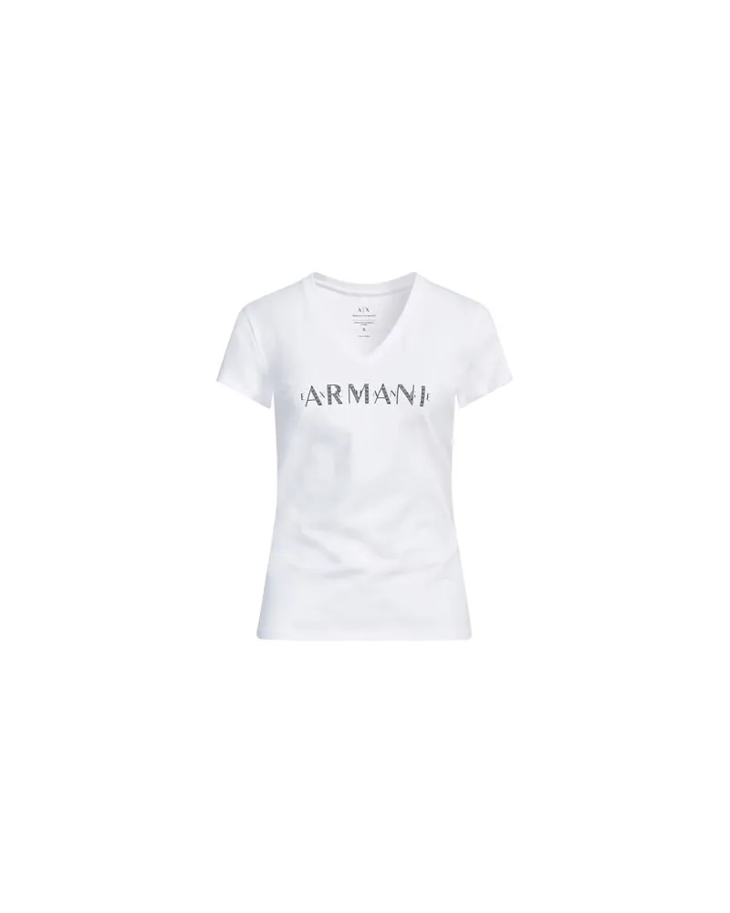 Armani Exchange TOPS - T-shirtsauf YOOX.COM Weiß