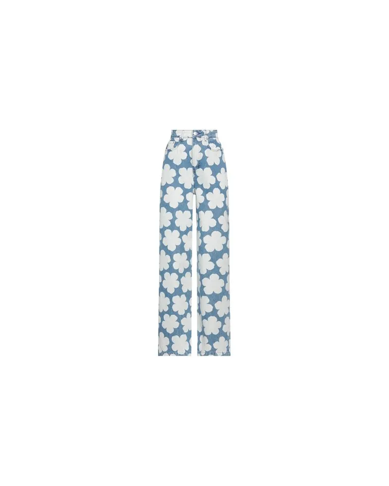 Kenzo HOSEN & RÖCKE - Jeanshosenauf YOOX.COM Blau