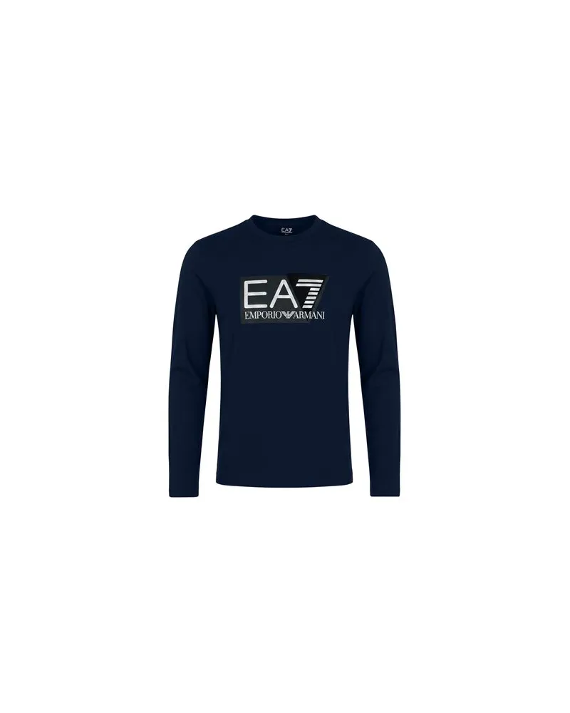 EA7 TOPS - T-shirtsauf YOOX.COM Marineblau