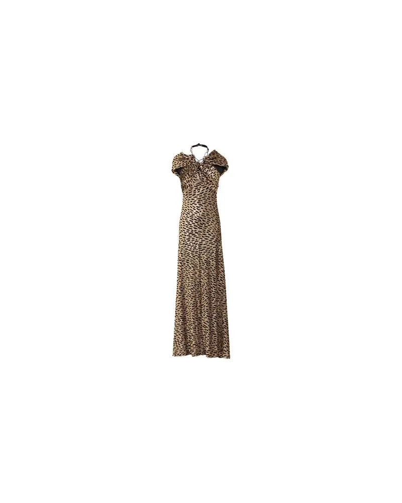 Paco Rabanne KLEIDER - Maxi-Kleiderauf YOOX.COM Gold