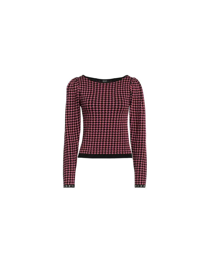 Liu Jo STRICKWAREN - Pulloverauf YOOX.COM Magenta