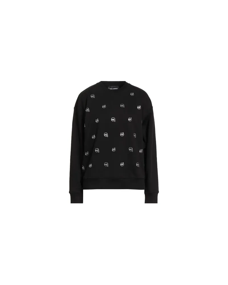 Karl Lagerfeld TOPS - Sweatshirtsauf YOOX.COM Schwarz