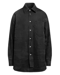 Maison Margiela Jeanshemd Schwarz