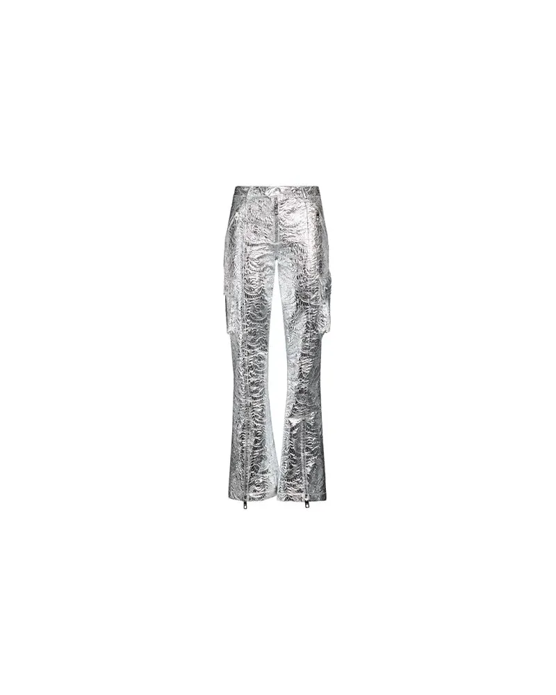 Dolce & Gabbana HOSEN & RÖCKE - Hosenauf YOOX.COM Silber