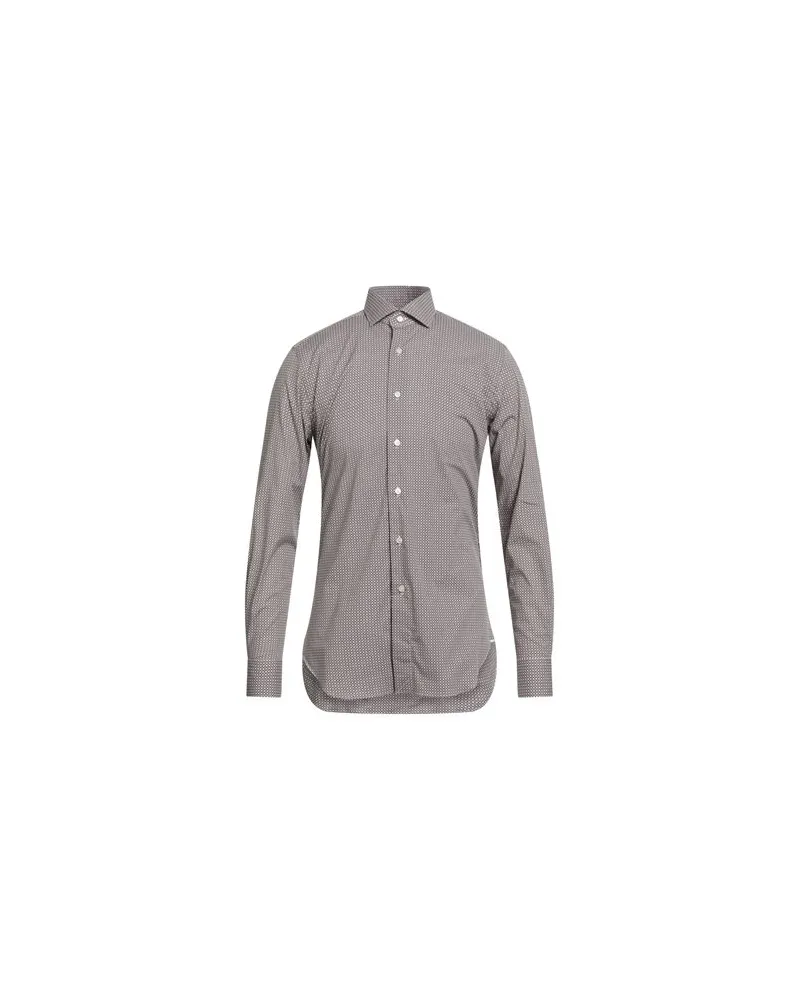 XACUS TOPS - Hemdenauf YOOX.COM Hellbraun