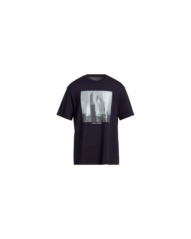 Armani Exchange TOPS - T-shirtsauf YOOX.COM Nachtblau