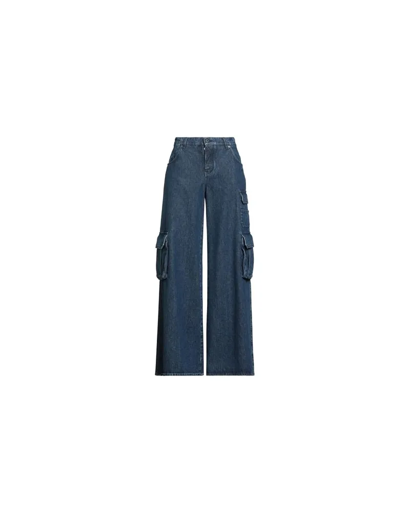 OFF-WHITE HOSEN & RÖCKE - Jeanshosenauf YOOX.COM Blau