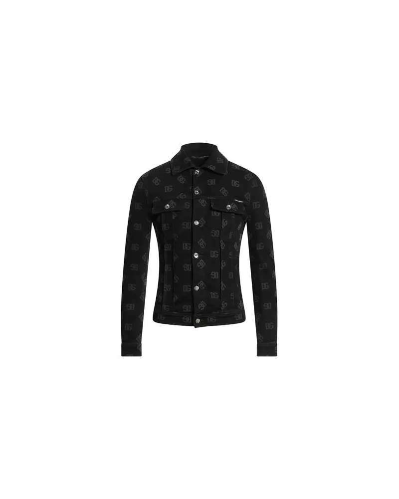 Dolce & Gabbana JACKEN & MÄNTEL - Jeansjacken/Mäntelauf YOOX.COM Schwarz