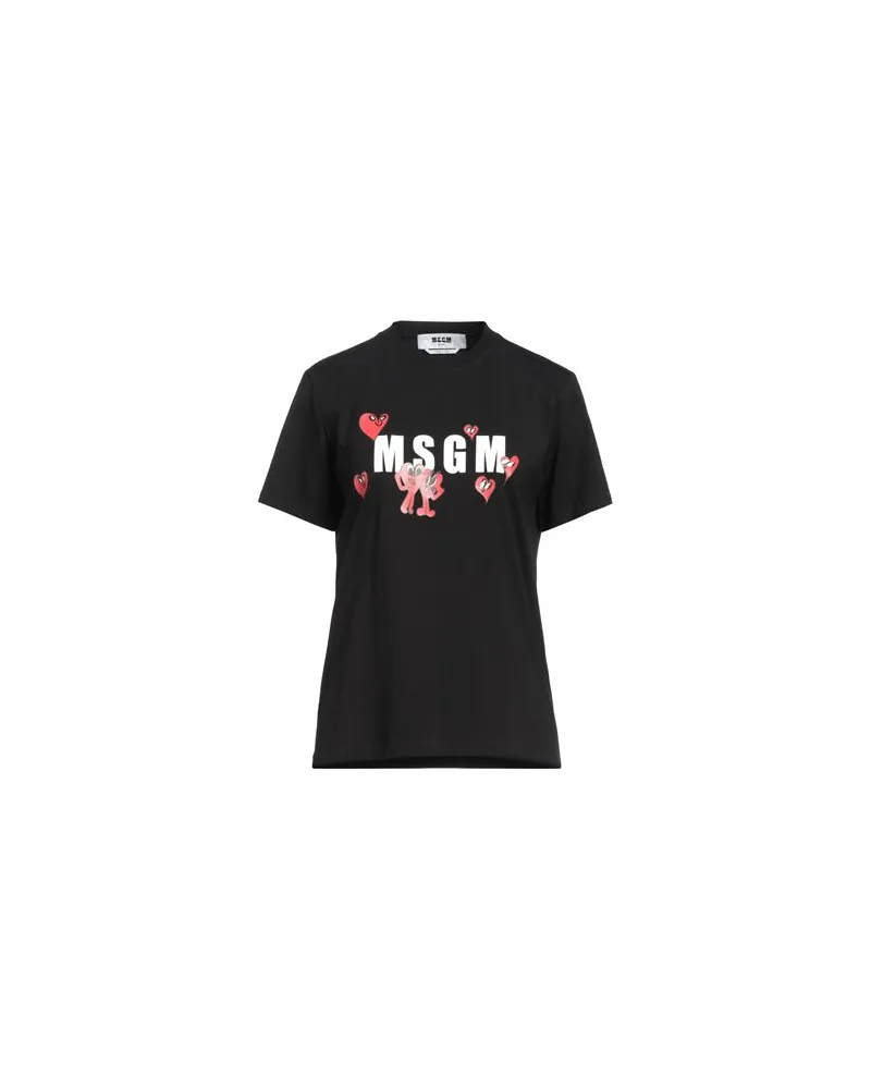 MSGM TOPS - T-shirtsauf YOOX.COM Schwarz