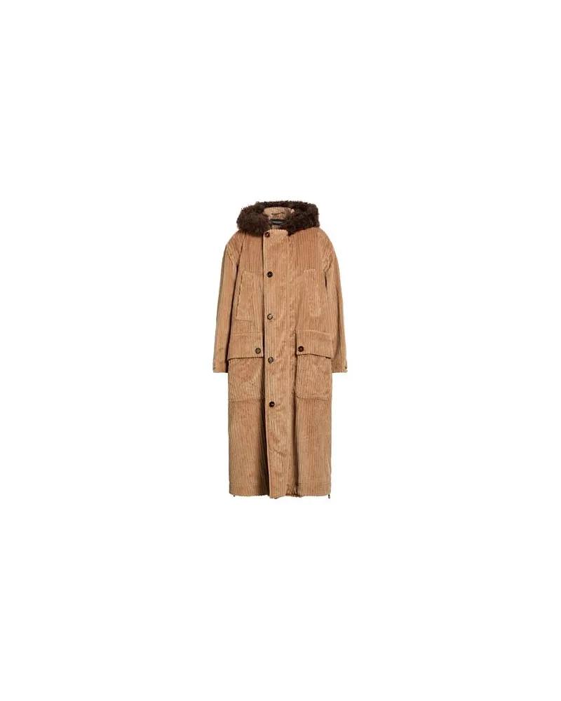 Dolce & Gabbana JACKEN & MÄNTEL - Mäntelauf YOOX.COM Beige