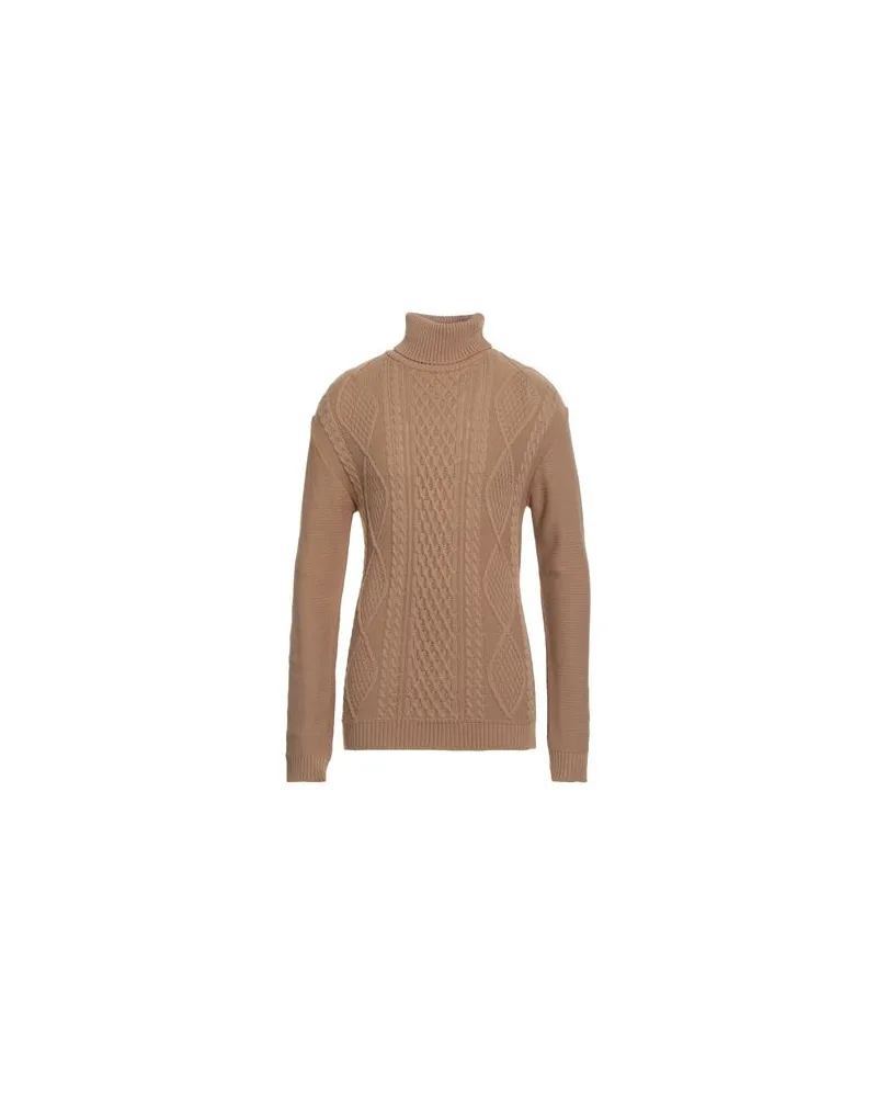 IMPERIAL STRICKWAREN - Rollkragenpulloverauf YOOX.COM Kamel