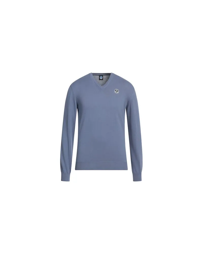 North Sails STRICKWAREN - Pulloverauf YOOX.COM Blau