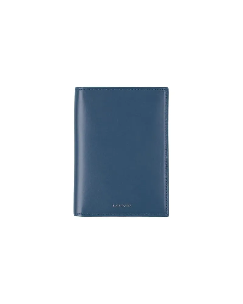 Lanvin Kleinlederwaren - Dokumentenetuisauf YOOX.COM Nachtblau