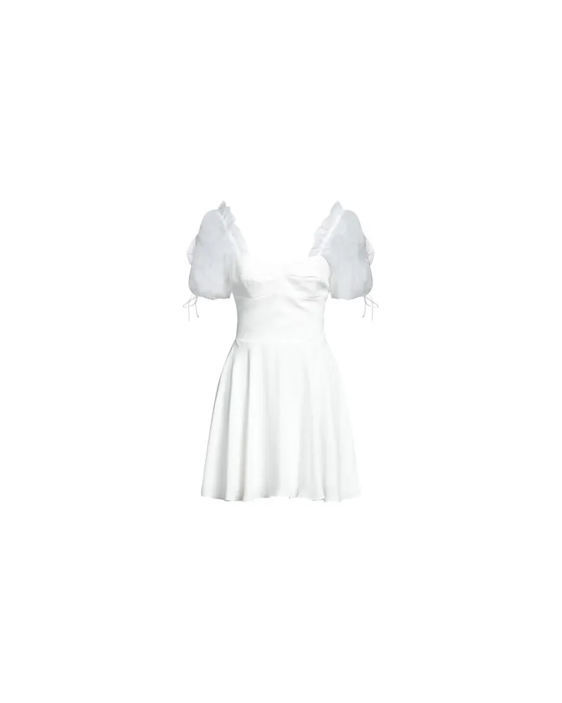 Amanda Uprichard KLEIDER - Mini-Kleiderauf YOOX.COM Weiß