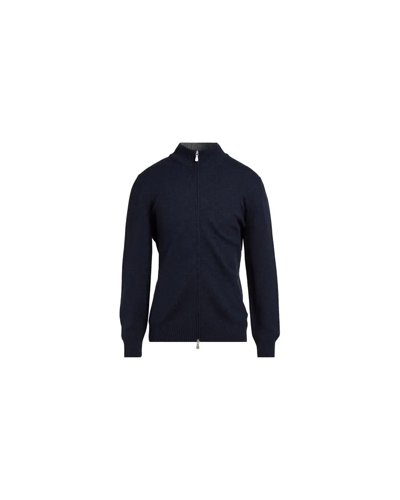 BARBA STRICKWAREN - Strickjackenauf YOOX.COM Marineblau