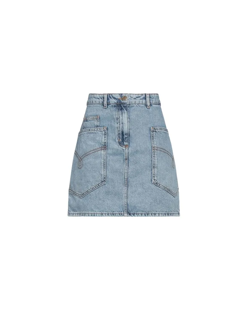 Moschino HOSEN & RÖCKE - Jeansröckeauf YOOX.COM Blau