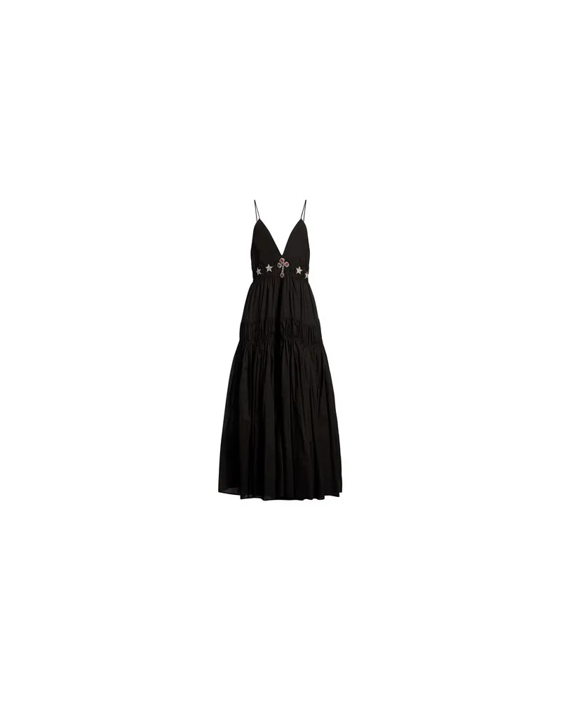 Odi et Amo KLEIDER - Maxi-Kleiderauf YOOX.COM Schwarz