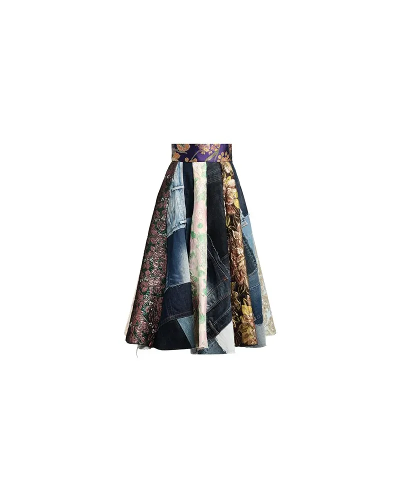 Dolce & Gabbana HOSEN & RÖCKE - Midi-Röckeauf YOOX.COM Blau
