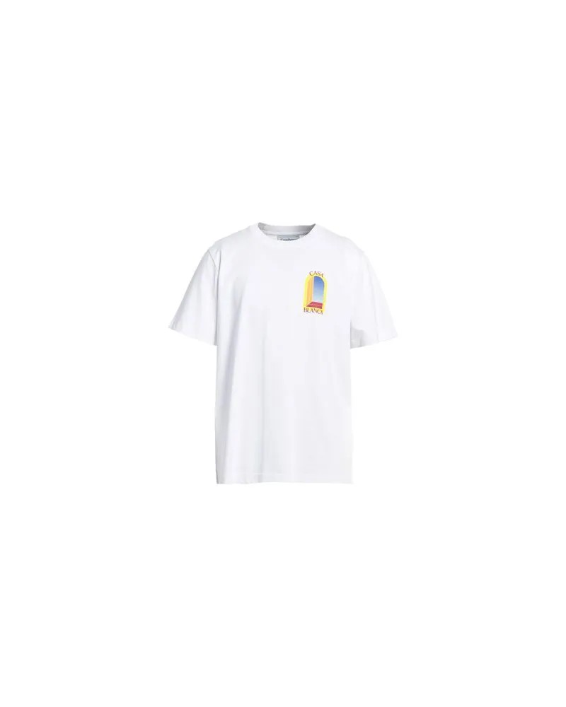 Casablanca Paris TOPS - T-shirtsauf YOOX.COM Weiß