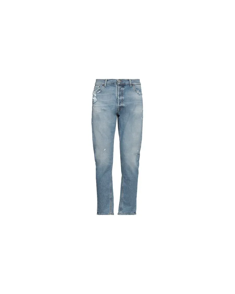 PMDS PREMIUM MOOD DENIM SUPERIOR HOSEN & RÖCKE - Jeanshosenauf YOOX.COM Blau