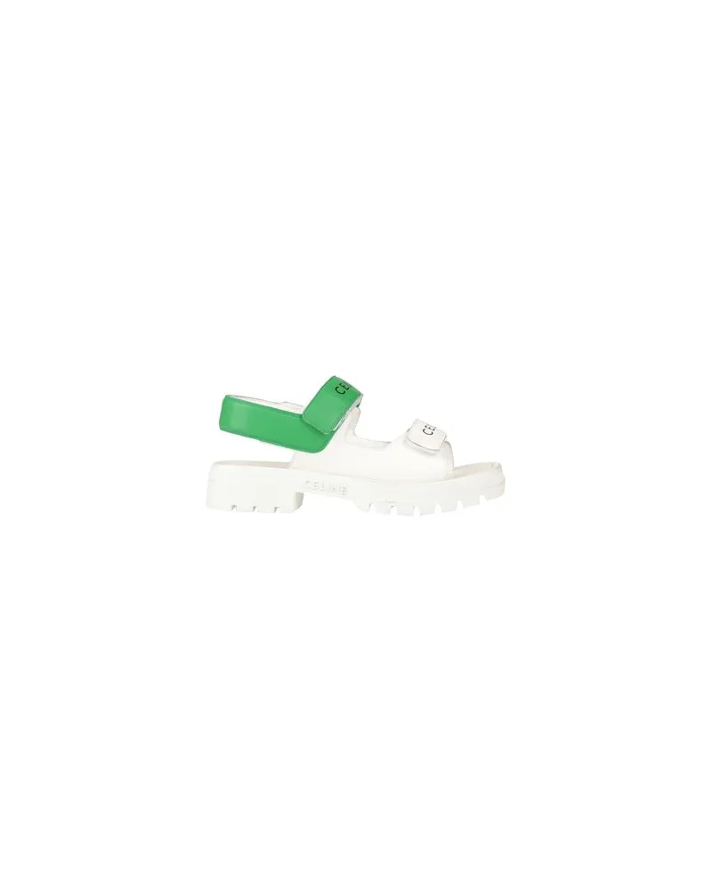 Celine SCHUHE - Sandalenauf YOOX.COM Weiß