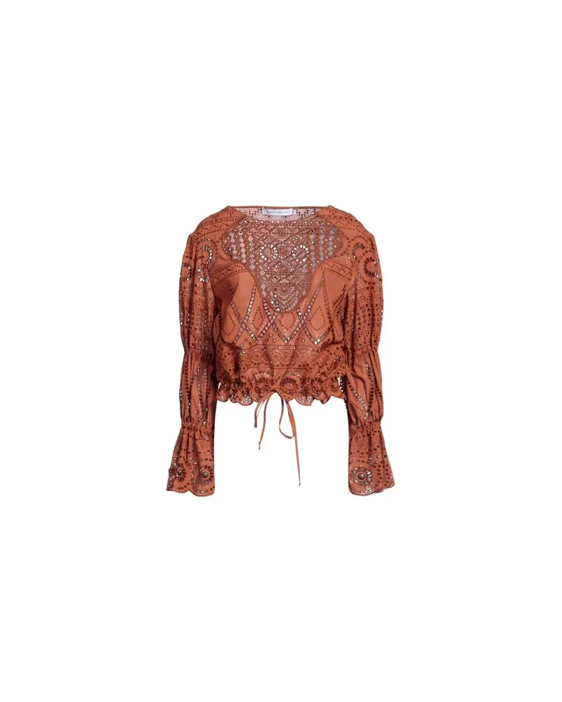 Simona Corsellini TOPS - Topsauf YOOX.COM Lederfarben
