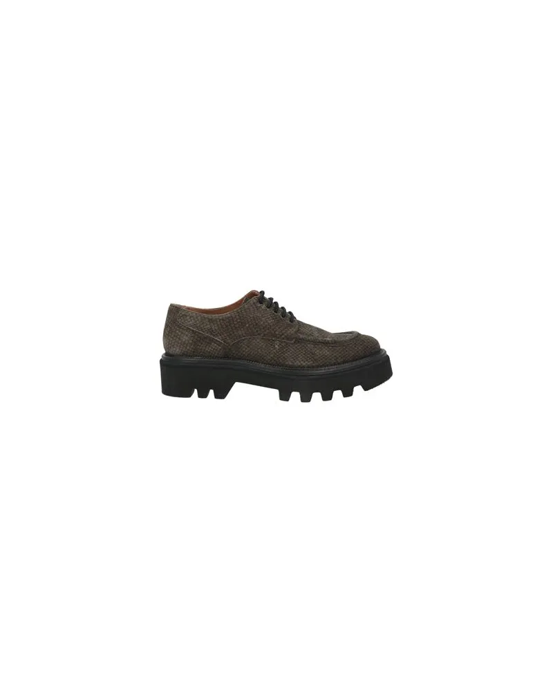 CALCE SCHUHE - Schnürschuheauf YOOX.COM Militärgrün