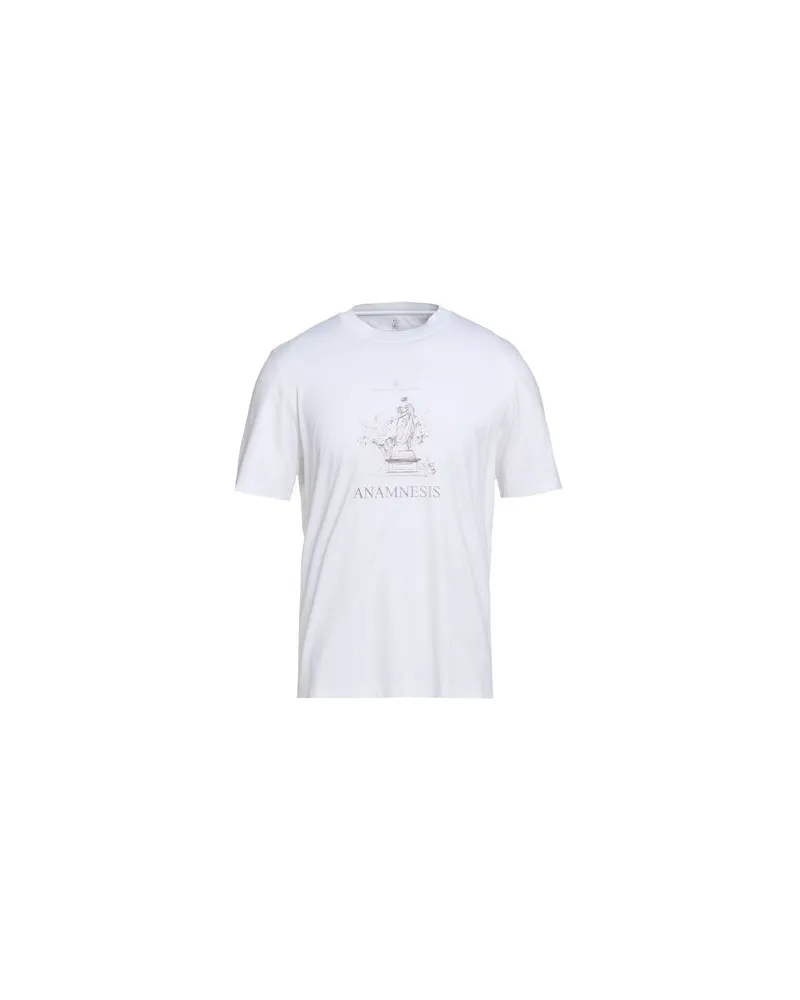 Brunello Cucinelli TOPS - T-shirtsauf YOOX.COM Weiß
