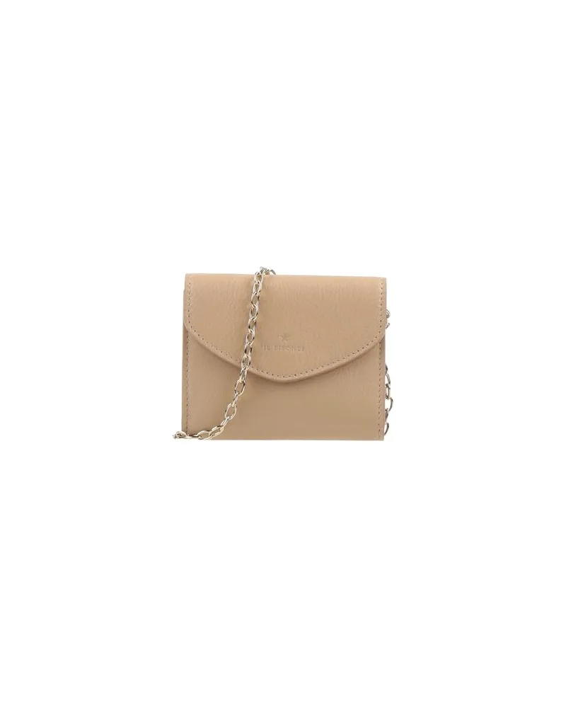 IL BISONTE Kleinlederwaren - Portemonnaies mit Tragriemenauf YOOX.COM Beige