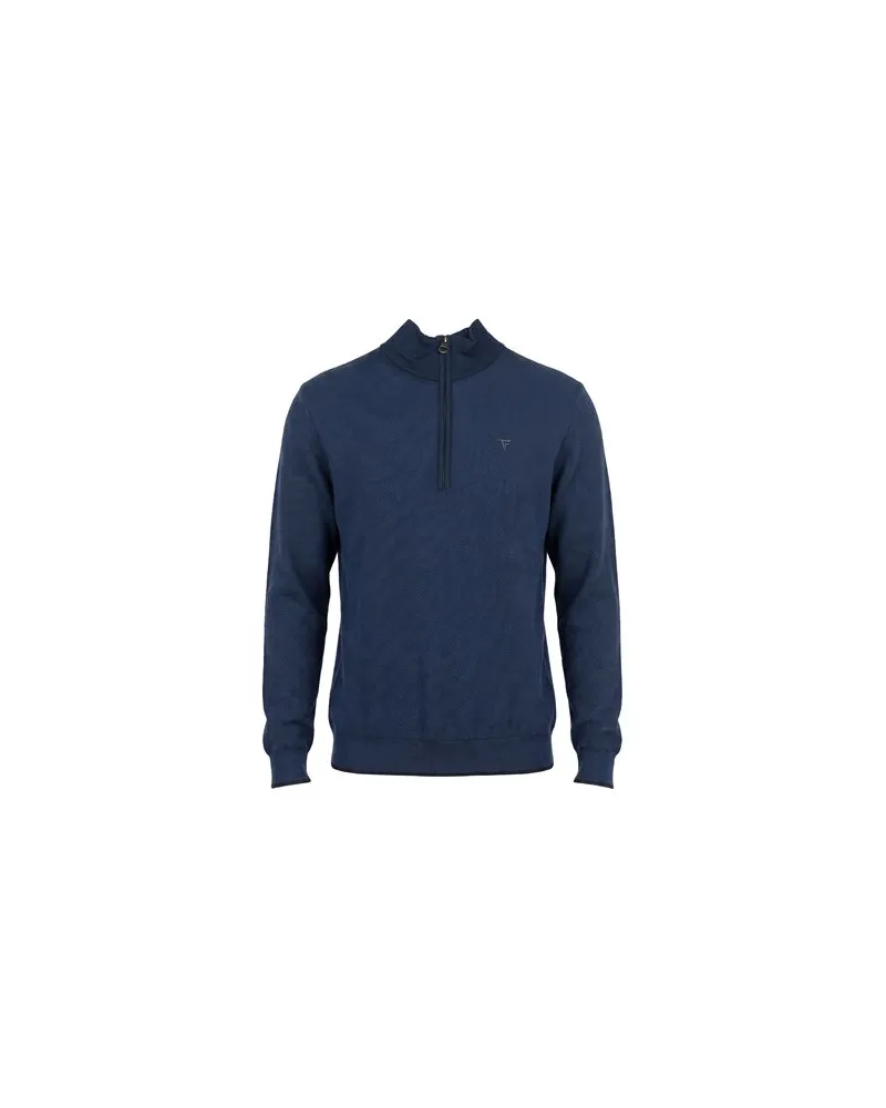 Fred Mello STRICKWAREN - Rollkragenpulloverauf YOOX.COM Marineblau