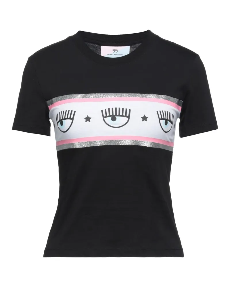 Chiara Ferragni T-shirts Schwarz