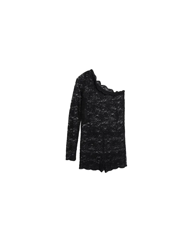 W Les Femmes By Babylon OVERALLS - Playsuitsauf YOOX.COM Schwarz