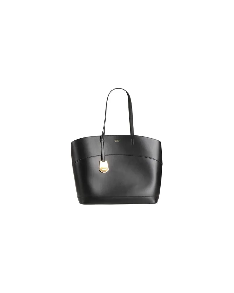 Ferragamo CHARM TOTE L  - TASCHEN - Handtaschenauf YOOX.COM Schwarz